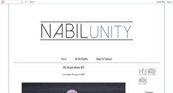Desktop Screenshot of nabilunity.com